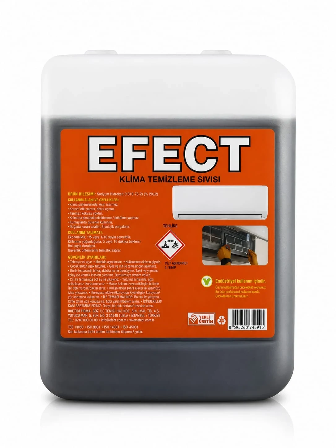 Efect Klıma Temızleme İlacı
