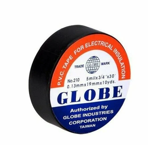 Globe İzole Bant Siyah