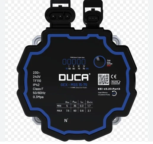 Duca Pompa Gex 15-75 Mss Bağlantı Vaillant Baxi