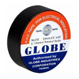 Globe İzole Bant Siyah